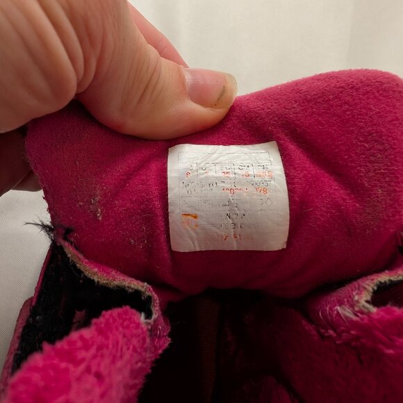 The North Face Toddler Size 8 Alpenglow II Pink Winter Boots - Picture 6 of 9